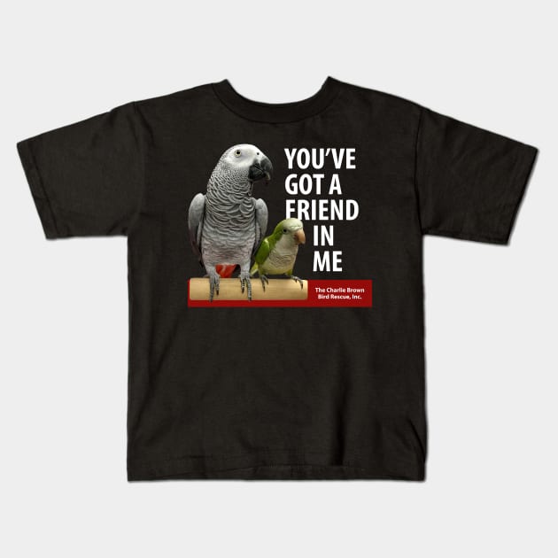 CB You've Got a Friend M&H Kids T-Shirt by Just Winging It Designs